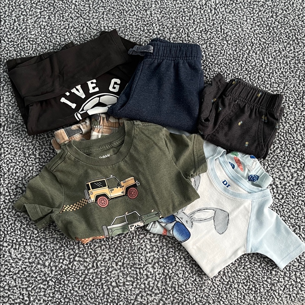 Assorted Baby Boy Clothing Set